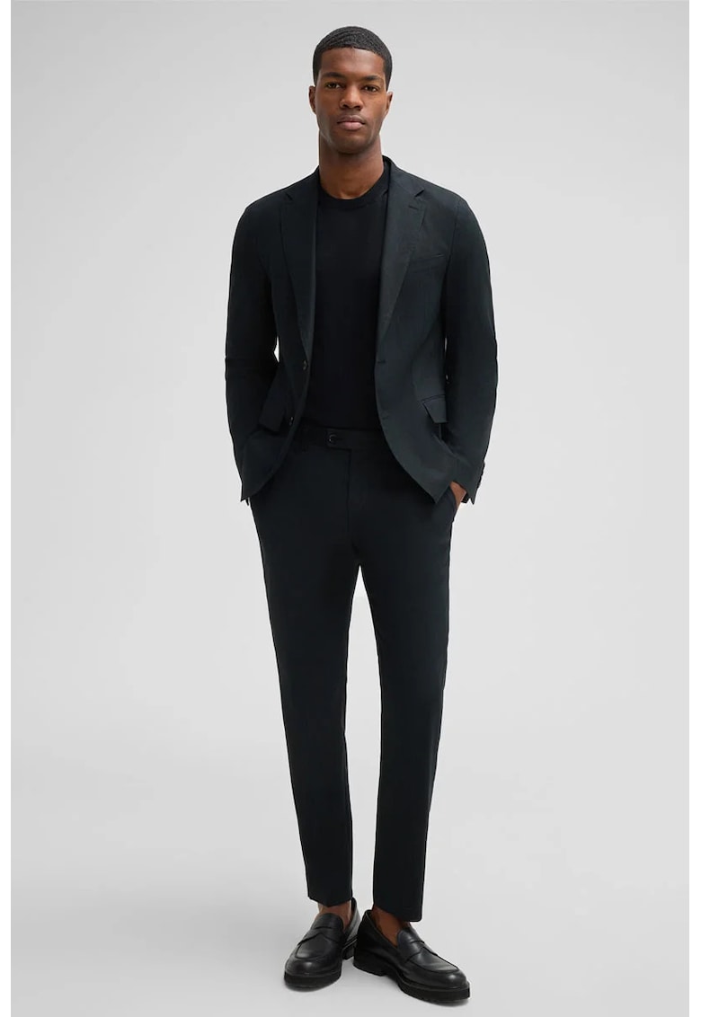 -Pantaloni regular-fit cu buzunare laterale -Pantaloni regular-fit cu buzunare laterale