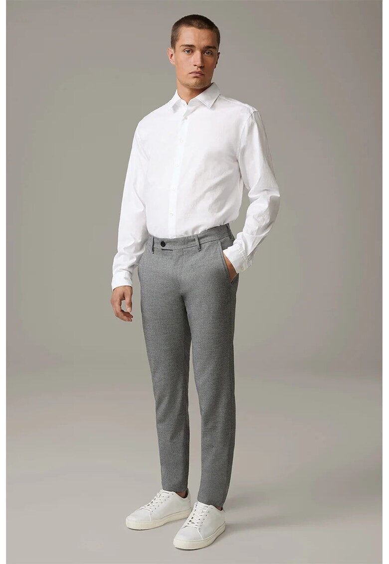 Pantaloni regular fit cu buzunare laterale WD2