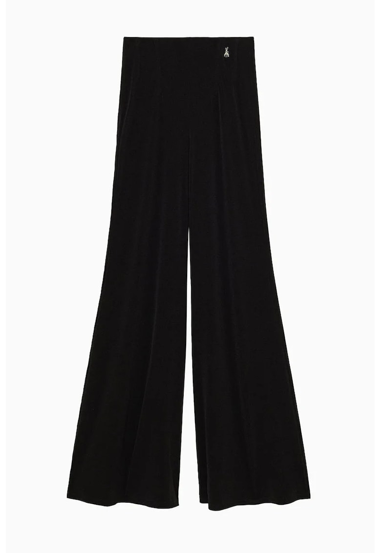 -Pantaloni largi elastici