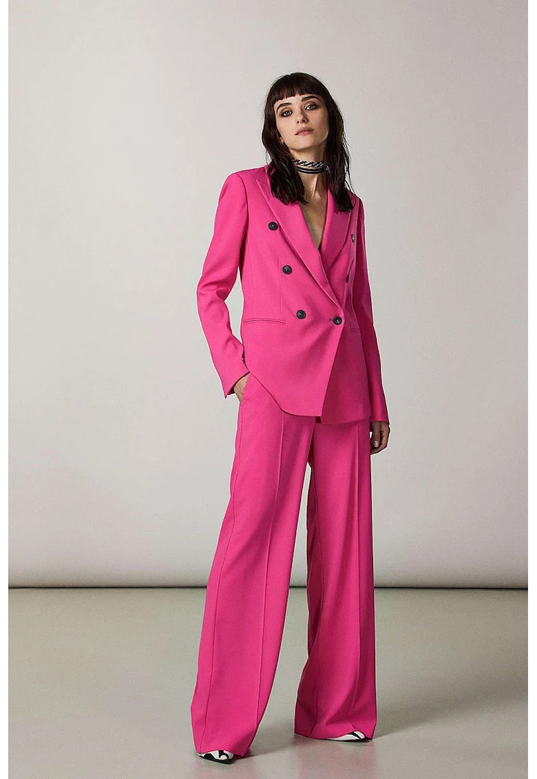 -Pantaloni evazaţi cu talie joasă -Pantaloni evazaţi cu talie joasă