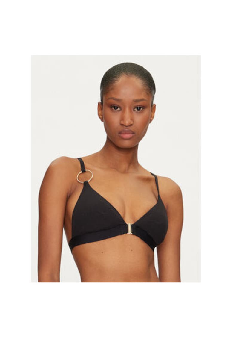 Sutien de baie dama C16ZQF 011 - Poliamida/Elastan - Negru