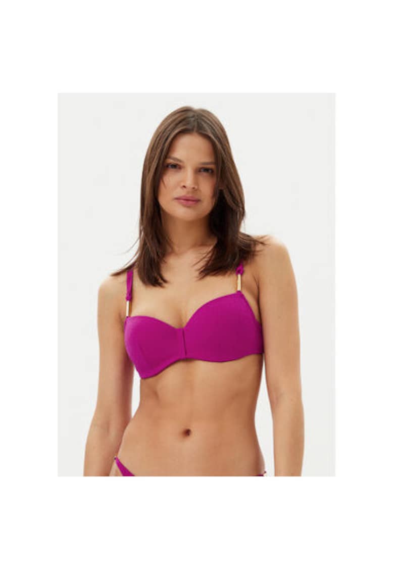 Sutien de baie dama C16WN5 A07 - Poliamida/Elastan - Roz