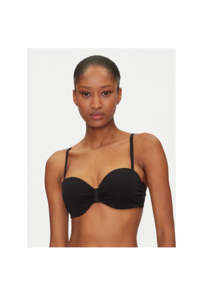 Sutien de baie dama C16VNK 011 - Poliamida/Elastan - Negru