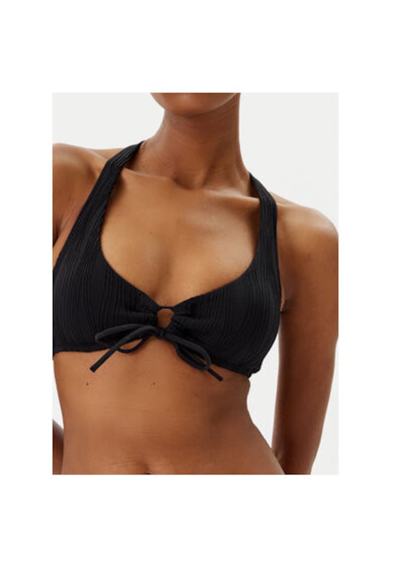 Sutien de baie dama C12VQA 011 - Poliamida/Elastan - Negru