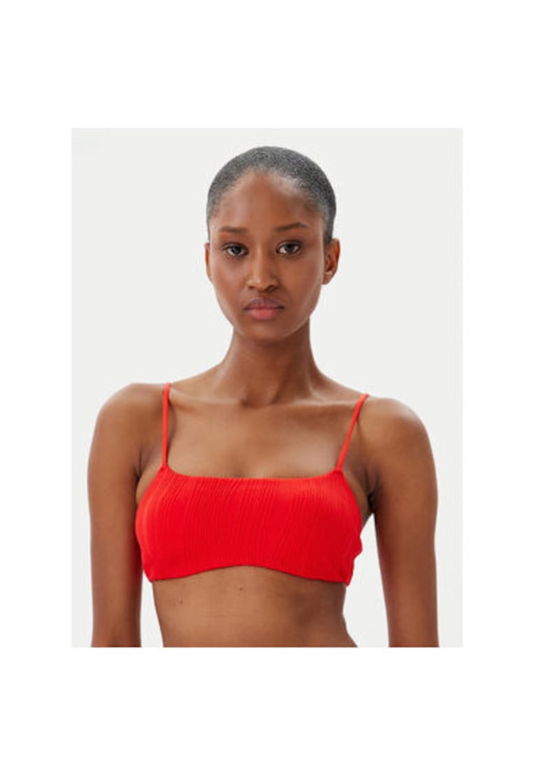 Sutien de baie dama C12VQ9 A39 - Poliamida/Elastan - Rosu