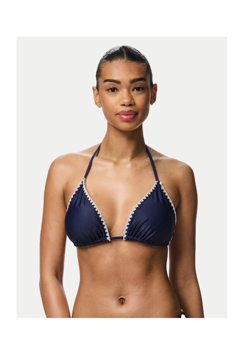 Sutien de baie dama 17156770 - Poliester reciclat - Bleumarin - Bleumarin