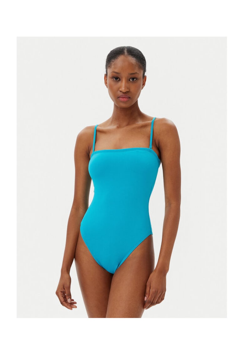 Costum de baie dama EBJX100108 - Poliamida/Elastan - Turcoaz - Turcoaz