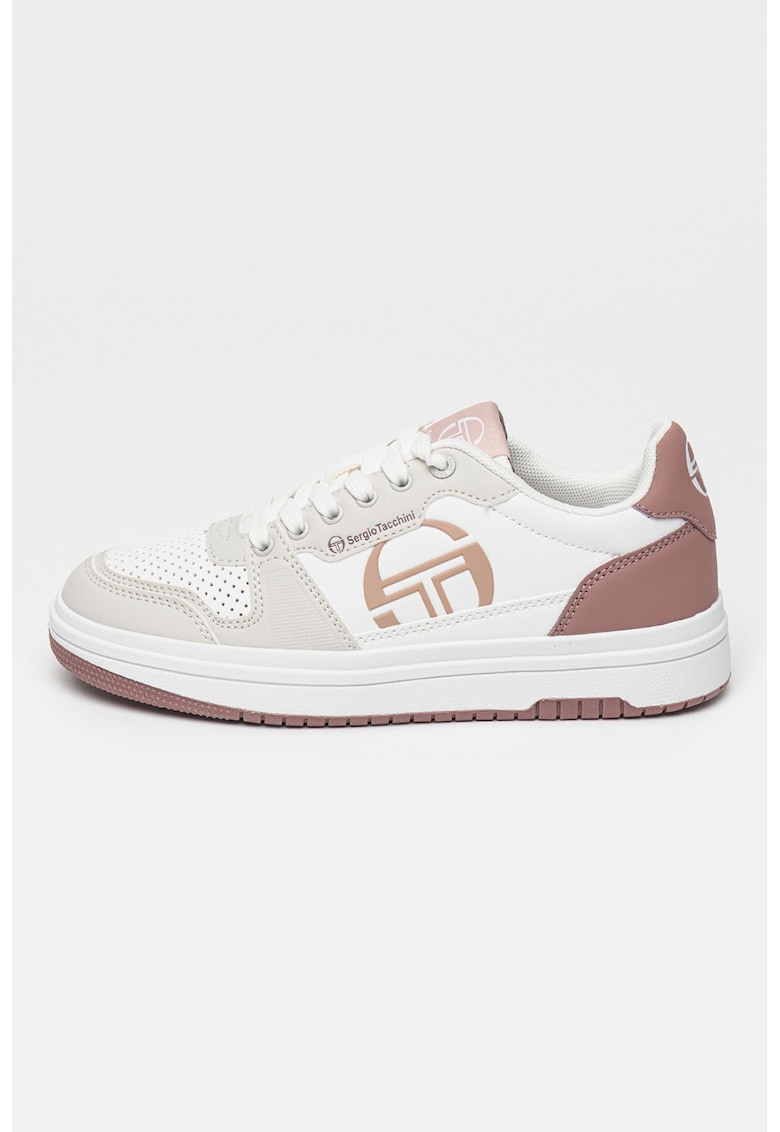 Pantofi sport de piele ecologica cu model colorbock