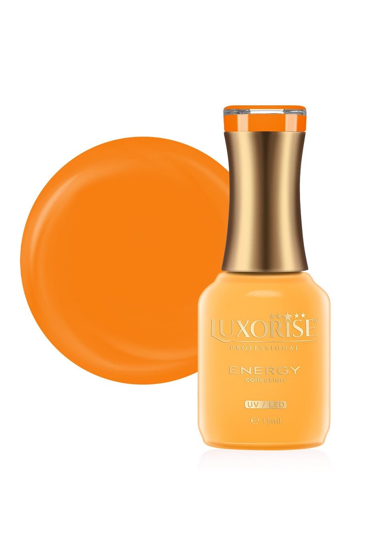 Oja Semipermanenta Energy Collection Crazy Orange 15ml