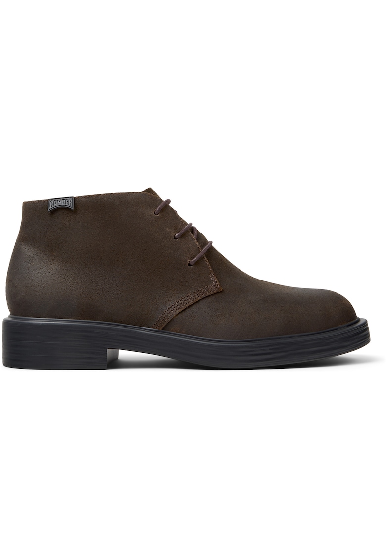 Ghete de piele nabuc Dean - Maro