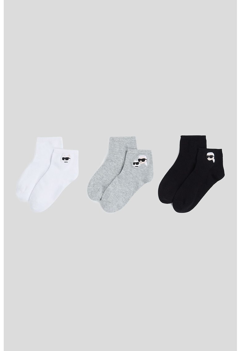 Set de sosete pana la glezna - 3 perechi