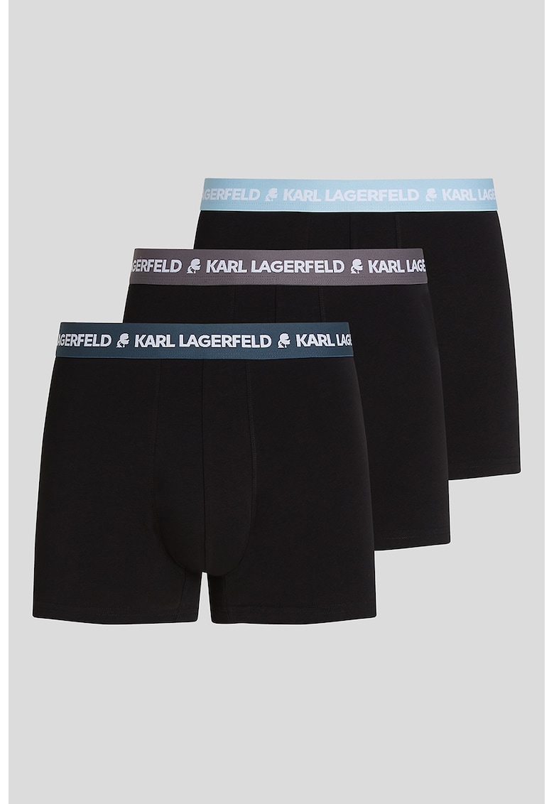 Set de boxeri din amestec de bumbac organic - 3 perechi