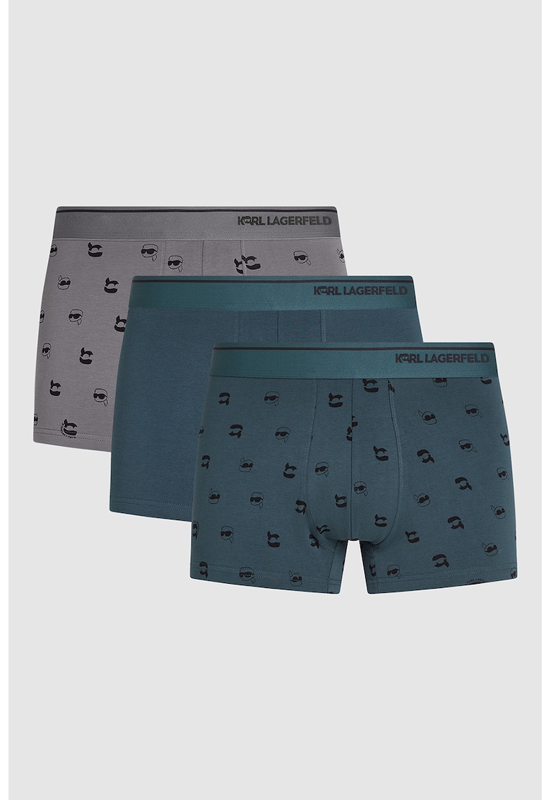 Set de boxeri cu logo - 3 perechi