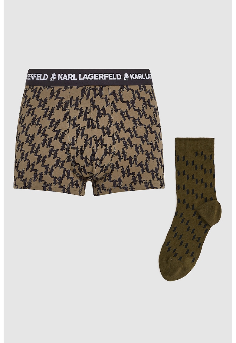 Set de sosete si boxeri in carouri