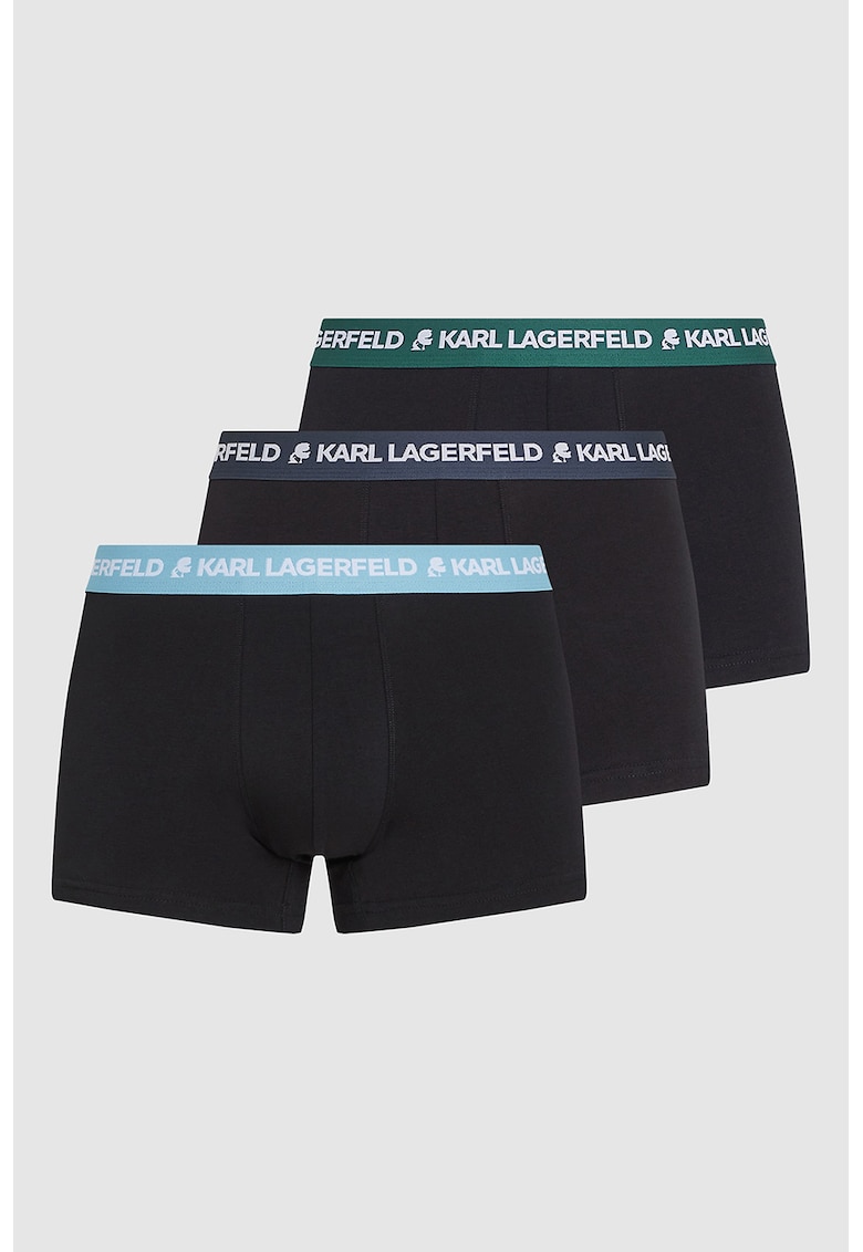 Set de boxeri din amestec de bumbac organic - 3 perechi