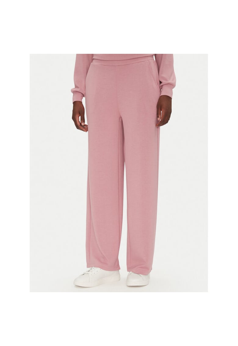 Pantaloni de trening dama 20615556 - Modal/Poliester - Roz - Roz