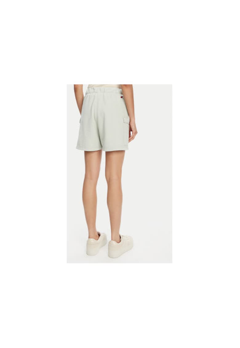 Pantaloni scurti sport dama 118024 - Bumbac/Poliester - Verde