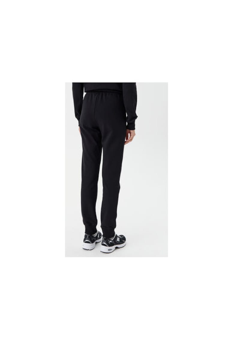 Pantaloni de trening dama 118101 - Bumbac/Elastan - Negru