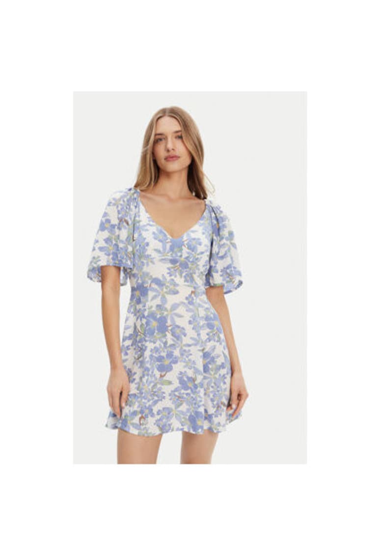 Rochie de vara dama ERJWD03868 - Viscoza - Multicolor