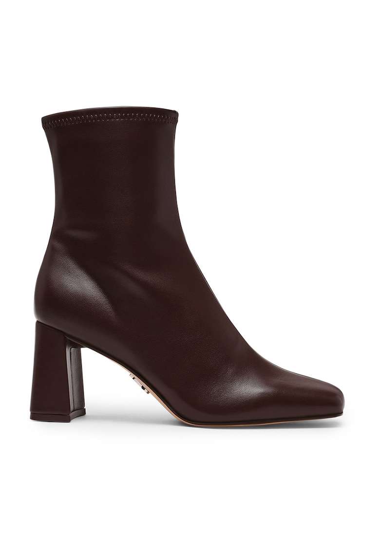 Botine de piele ecologica cu toc masiv Odesa