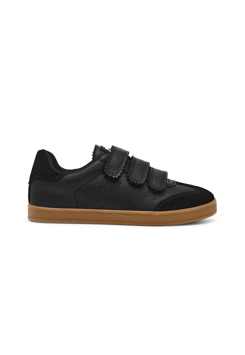 Pantofi sport de piele intoarsa si piele cu velcro Daybreak