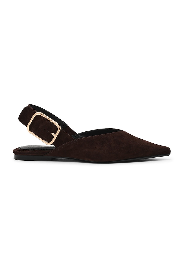 Pantofi slingback de piele Shay