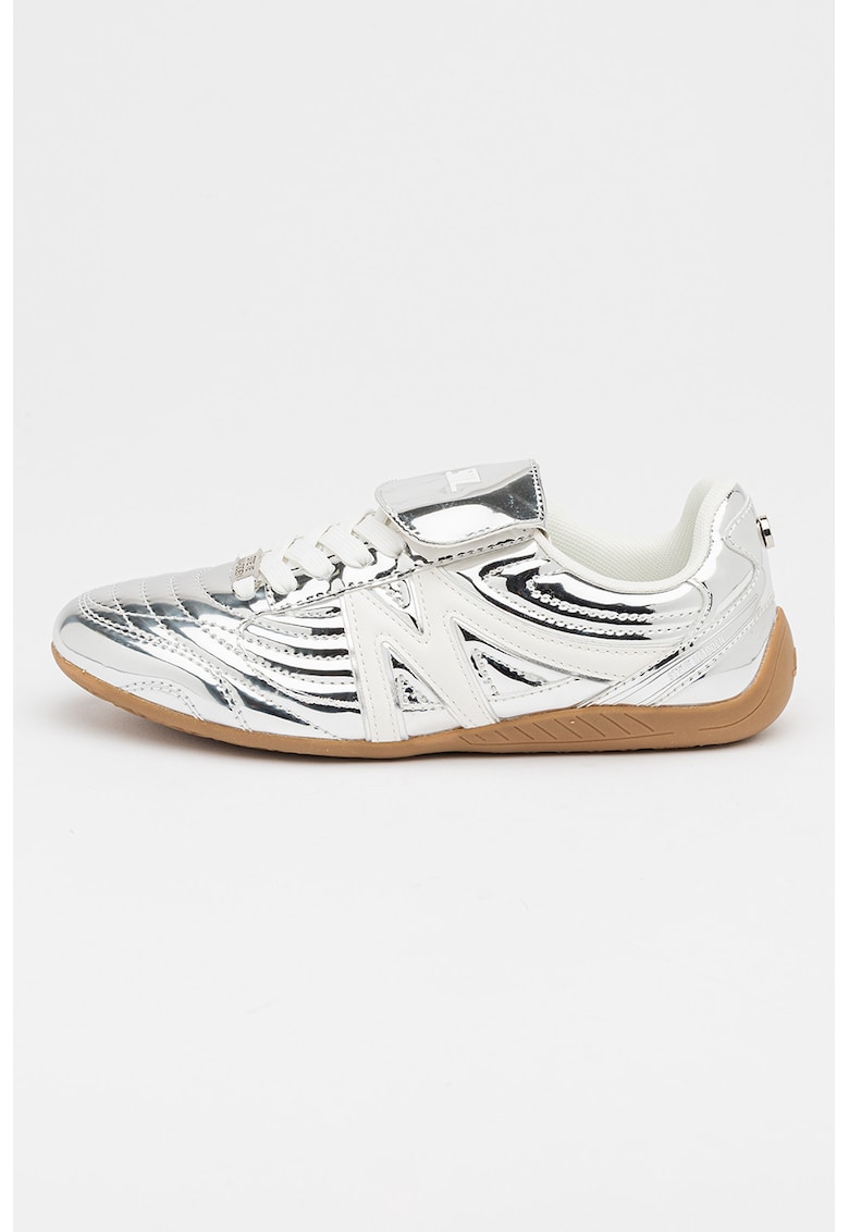 Pantofi sport cu garnituri metalice Freekick- E - Argintiu