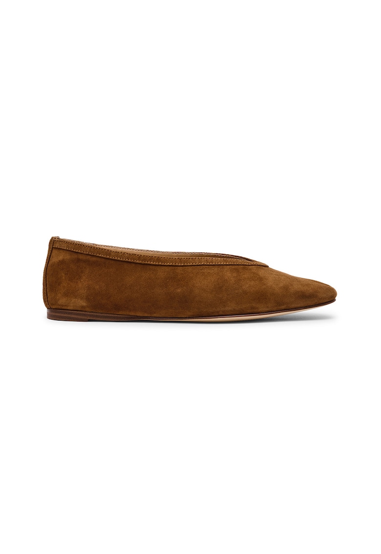 Balerini uni de piele intoarsa Balerini uni de piele intoarsa