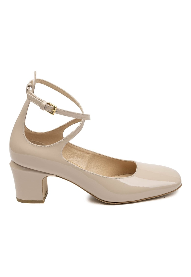 Pantofi din piele lacuita cu varf patrat Simba Pantofi din piele lacuita cu varf patrat Simba