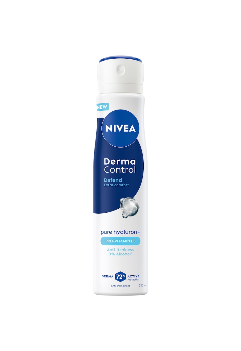 Deodorant spray  Derma Control Defend - protectie antiperspiranta 72 de ore - 250 ml