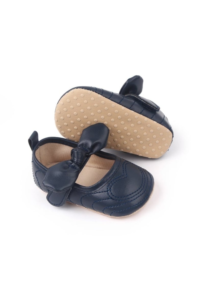 Pantofi Model AL 14452 Heart - Piele ecologica - Fete -Bleumarin