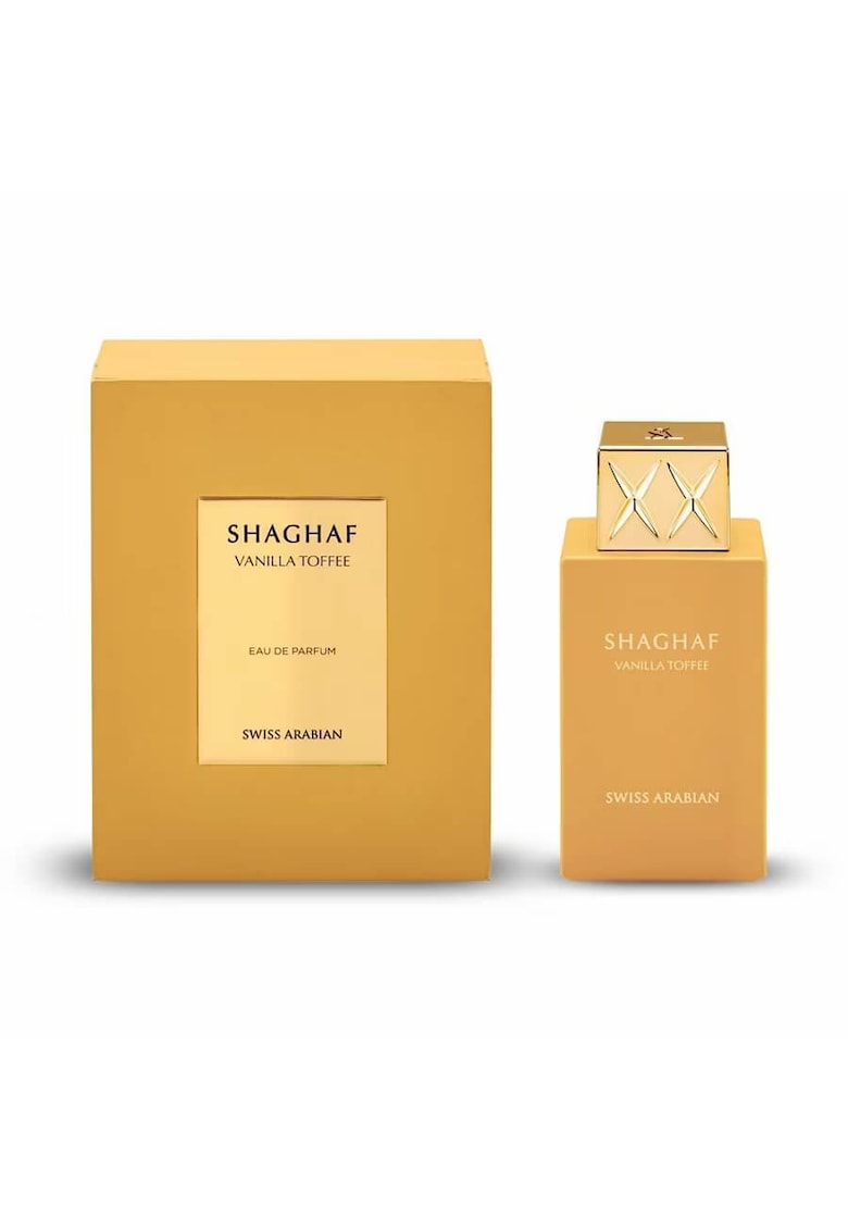 Parfum unisex Shaghaf Vanilla Toffee 75ml - note orientale - dulci - ideal pentru seri reci