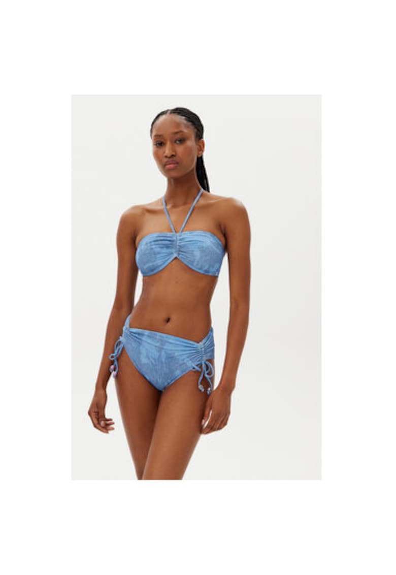 Sutien bikini dama C22JPK A18 - Sintetic - Albastru - Albastru
