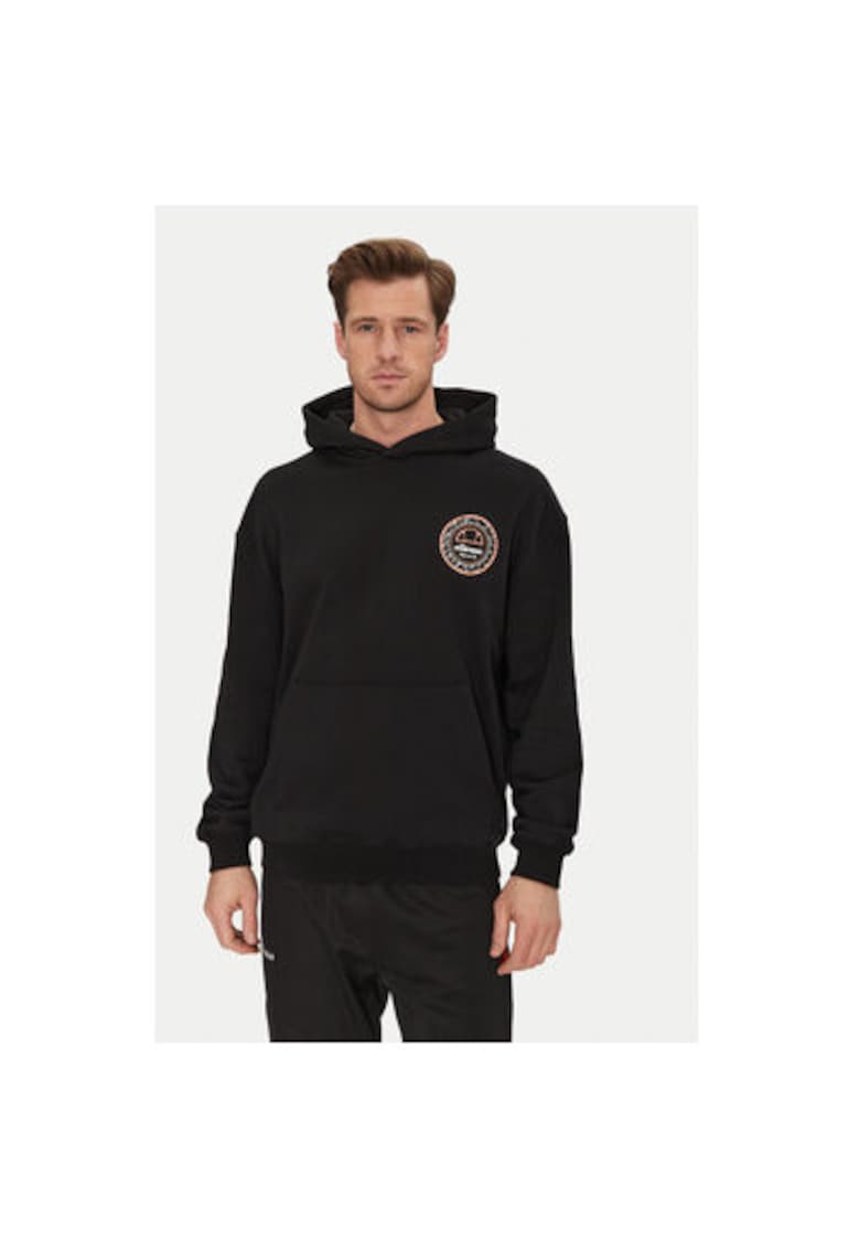 Hanorc barbati SHZ21890011 - Bumbac/Poliester - Negru