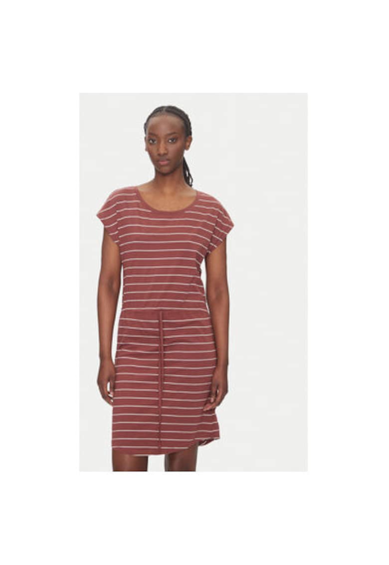Rochie dama 15153021 - Bumbac organic - Maro