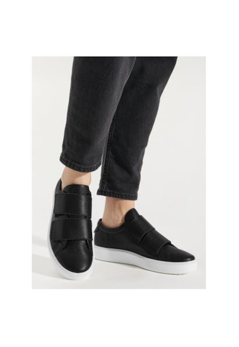 Pantofi sport dama  303631734 - Piele naturala - Negru