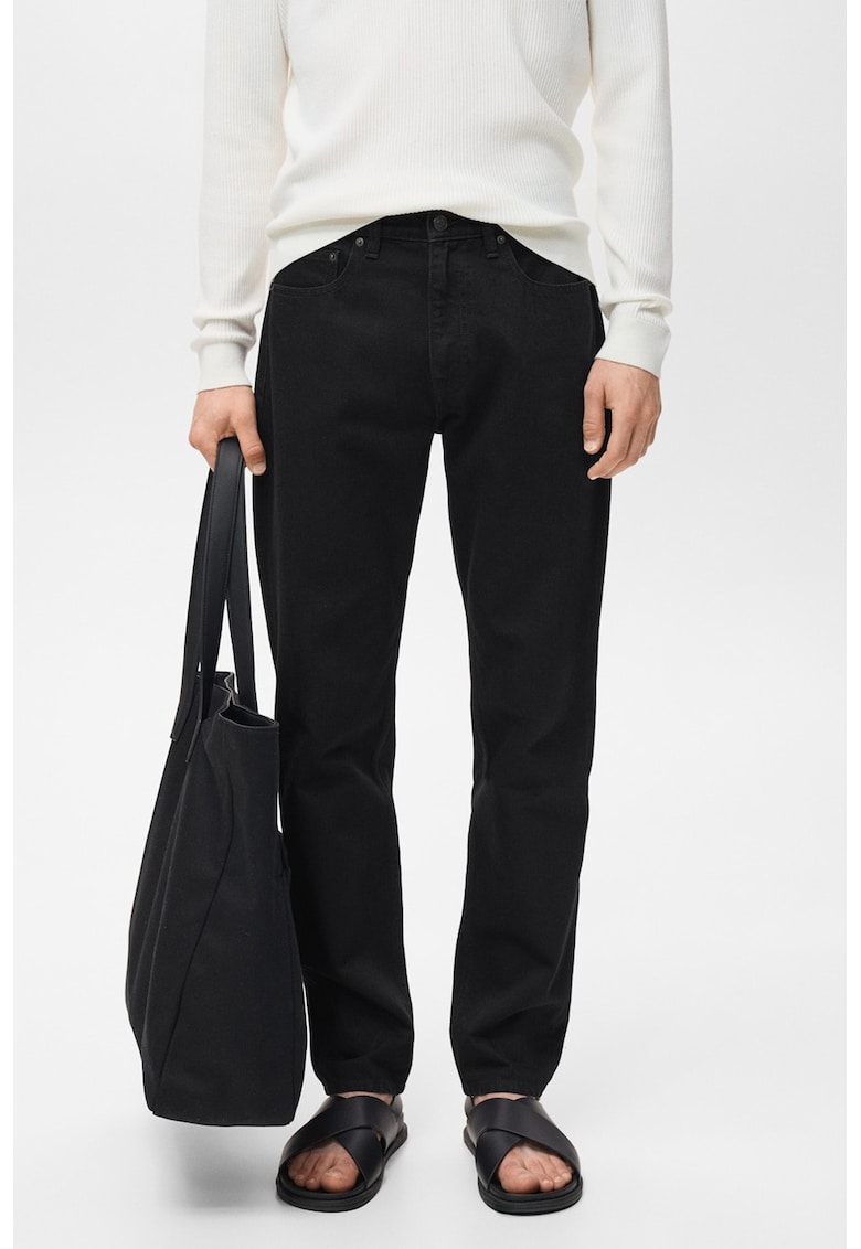 Blugi regular fit - Negru