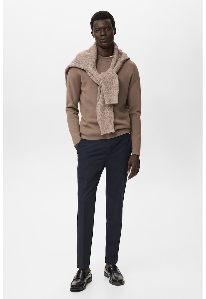 Pantaloni slim fit Bologna - Albastru ultramarin