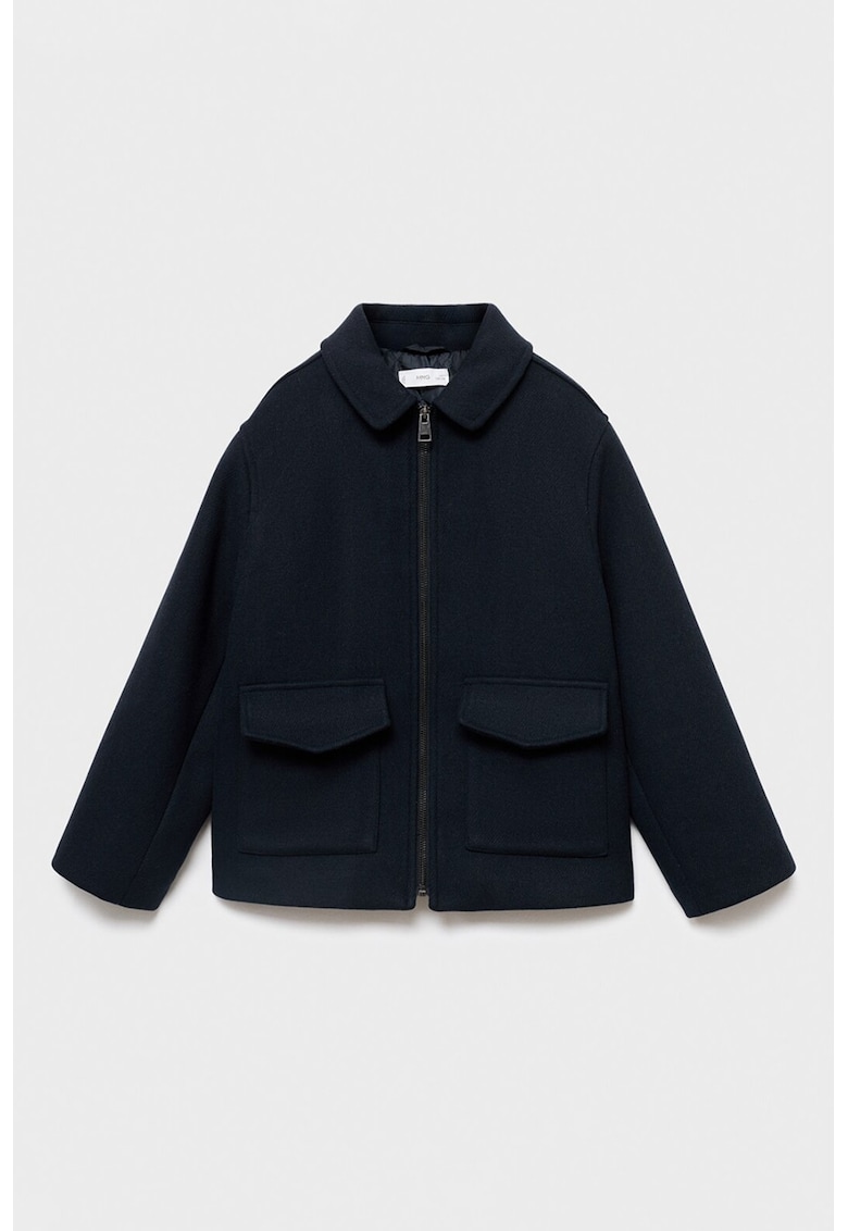 Jacheta cu buzunare cu clapa - Albastru ultramarin