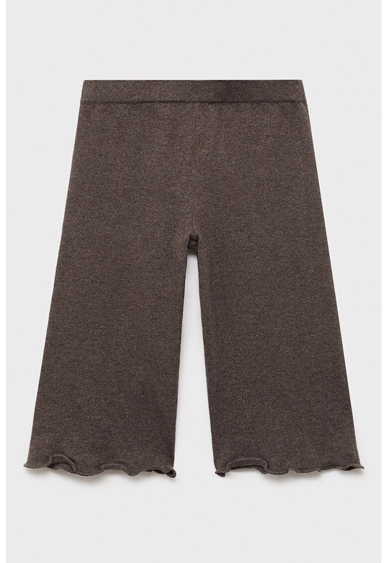 Colanti cu terminatii valurite - Maro inchis