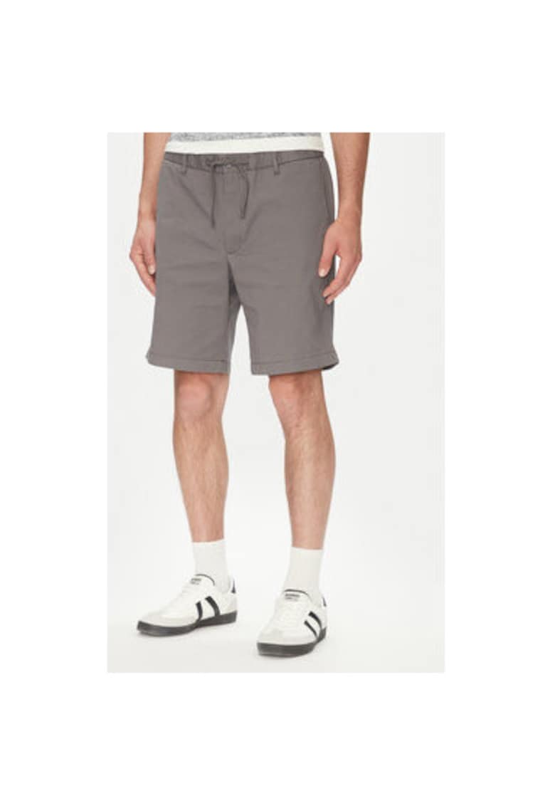 Pantaloni scurti barbati Jack Jones - 12274983 - Bumbac - Bej - Gri