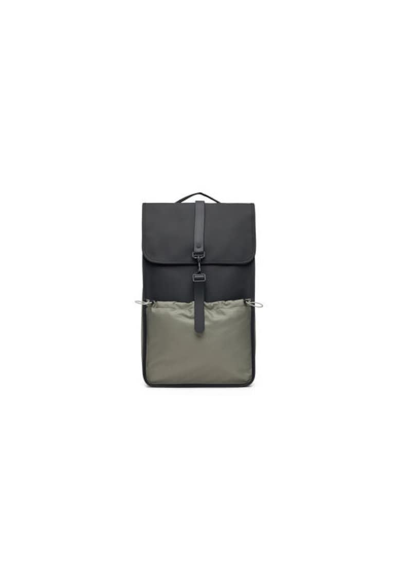 Ghiozdan barbati 13590 - Piele ecologica - One-Size INTL - Negru