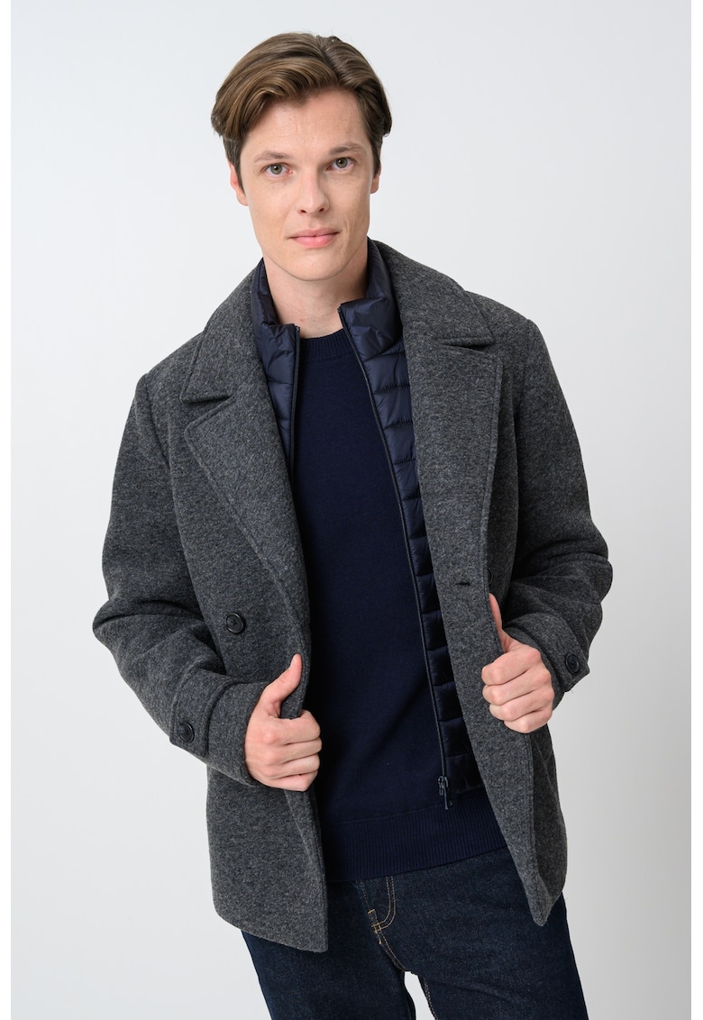 Haina scurta 2in1 din amestec de lana Claudio