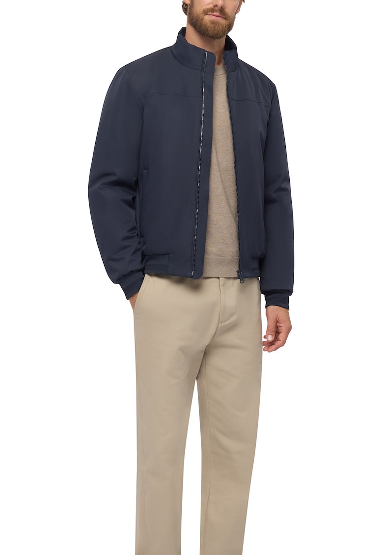 Jacheta regular-fit cu guler mediu Vincit