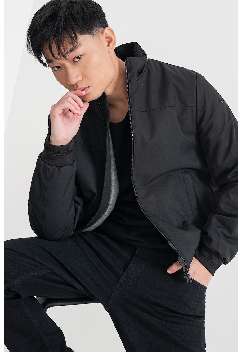 Jacheta regular-fit cu guler mediu Vincit