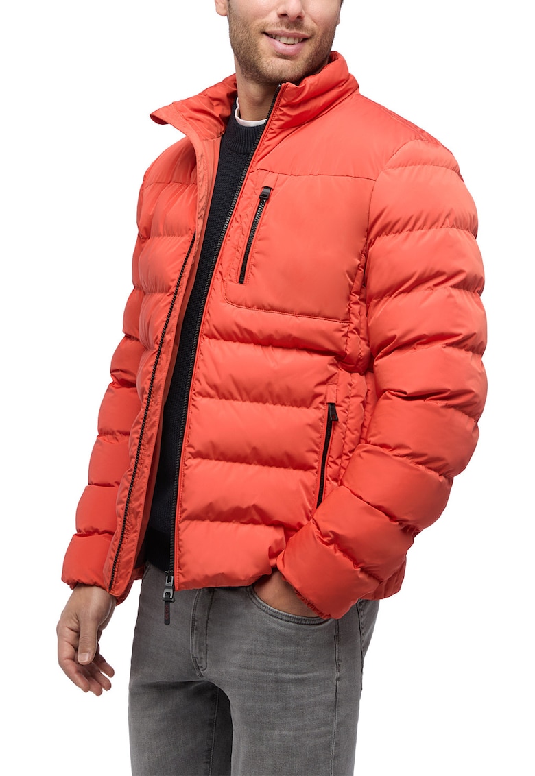 Geaca matlasata cu vatelina - Portocaliu mandarina