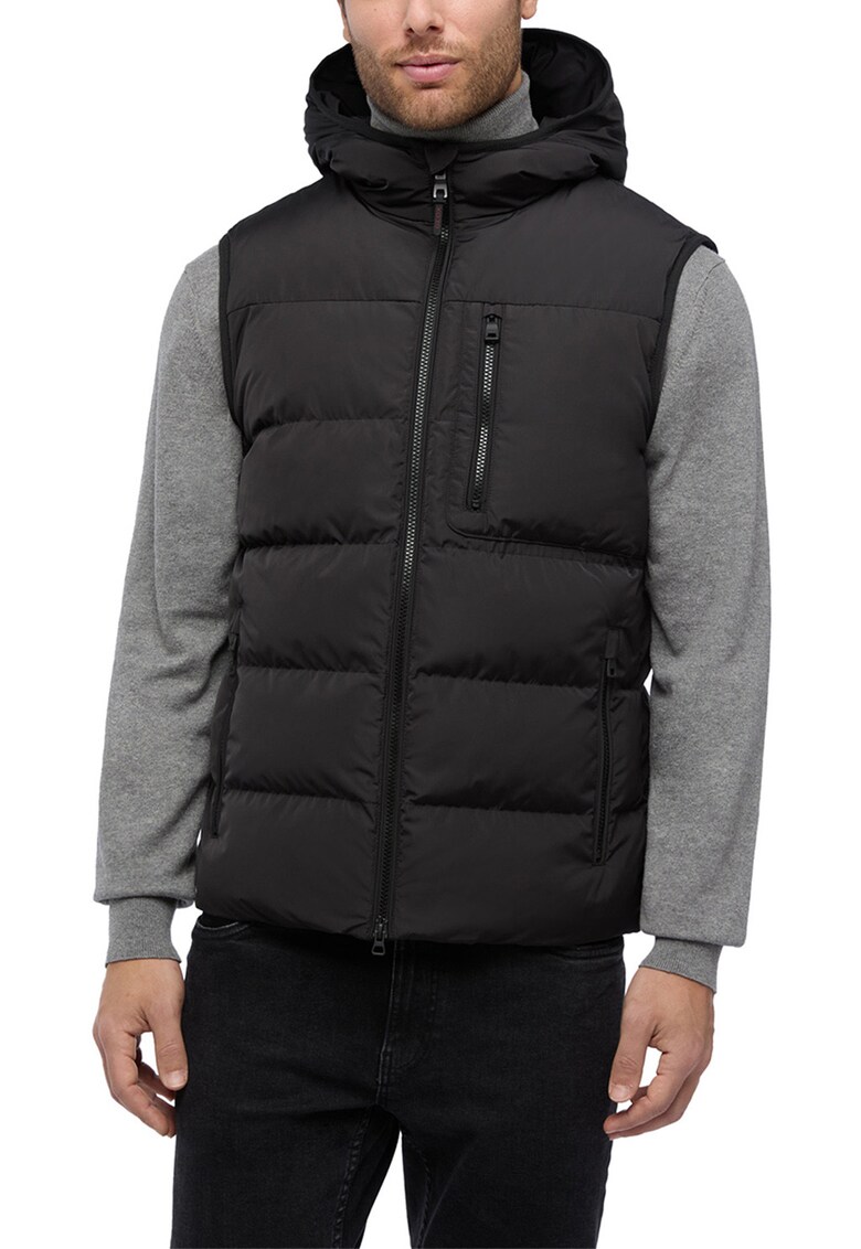 Vesta cu vatelina - gluga si finisaj rezistent la apa Snake