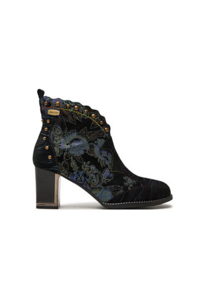 Ghete dama  304356377 - Piele naturala - 38 EU - Albastru