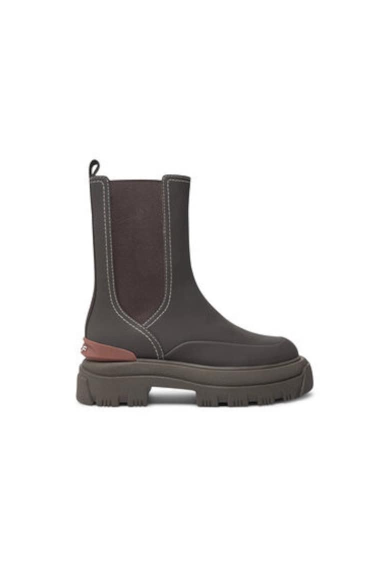 Botine dama 22425001 - Piele ecologica - 41 EU - Maro