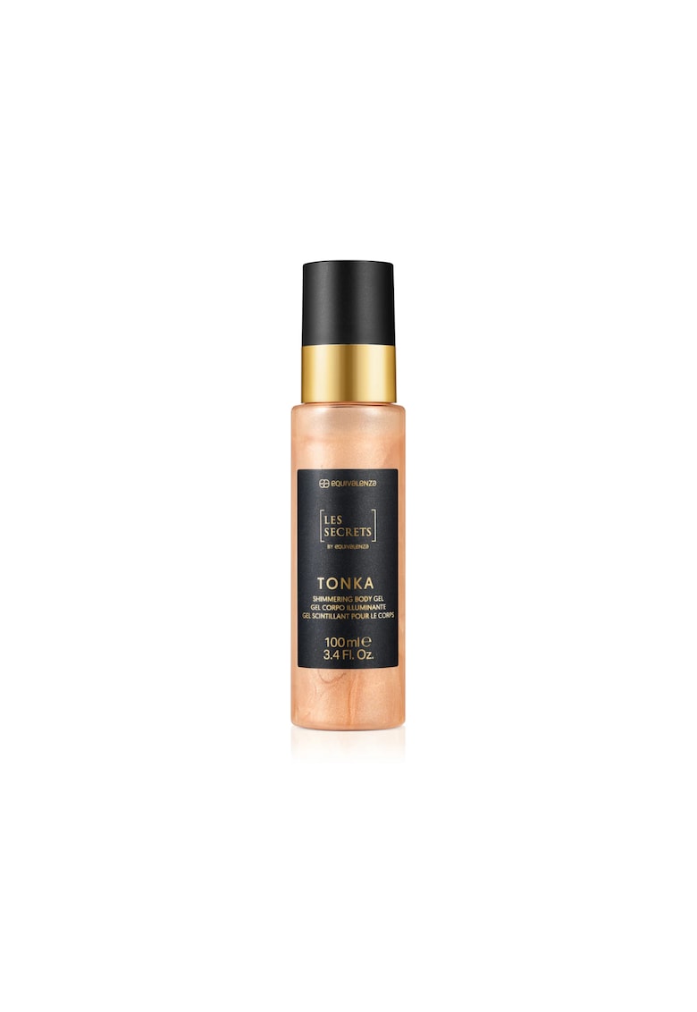 Gel iluminator pentru corp cu particule de sclipici Tonka Les Secrets - 100 ml